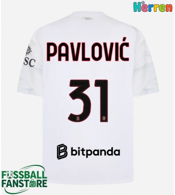 AC Milan Strahinja Pavlovic #31 Replik Auswärtstrikot 2026-27 Kurzarm